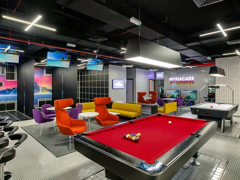 The Myriad Dubai - The Myriacade - Gaming Room